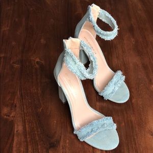 Jean open toe sandals